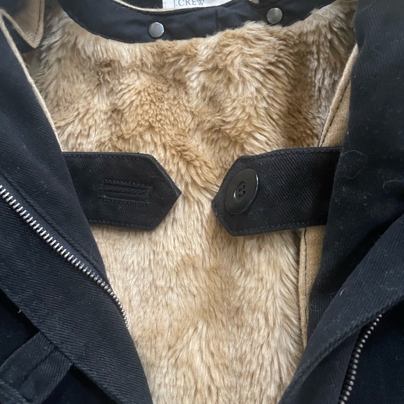 Sherpa Fleeced Lined Canvas Utility Jacket - J.Crew - Picture 11 of 13